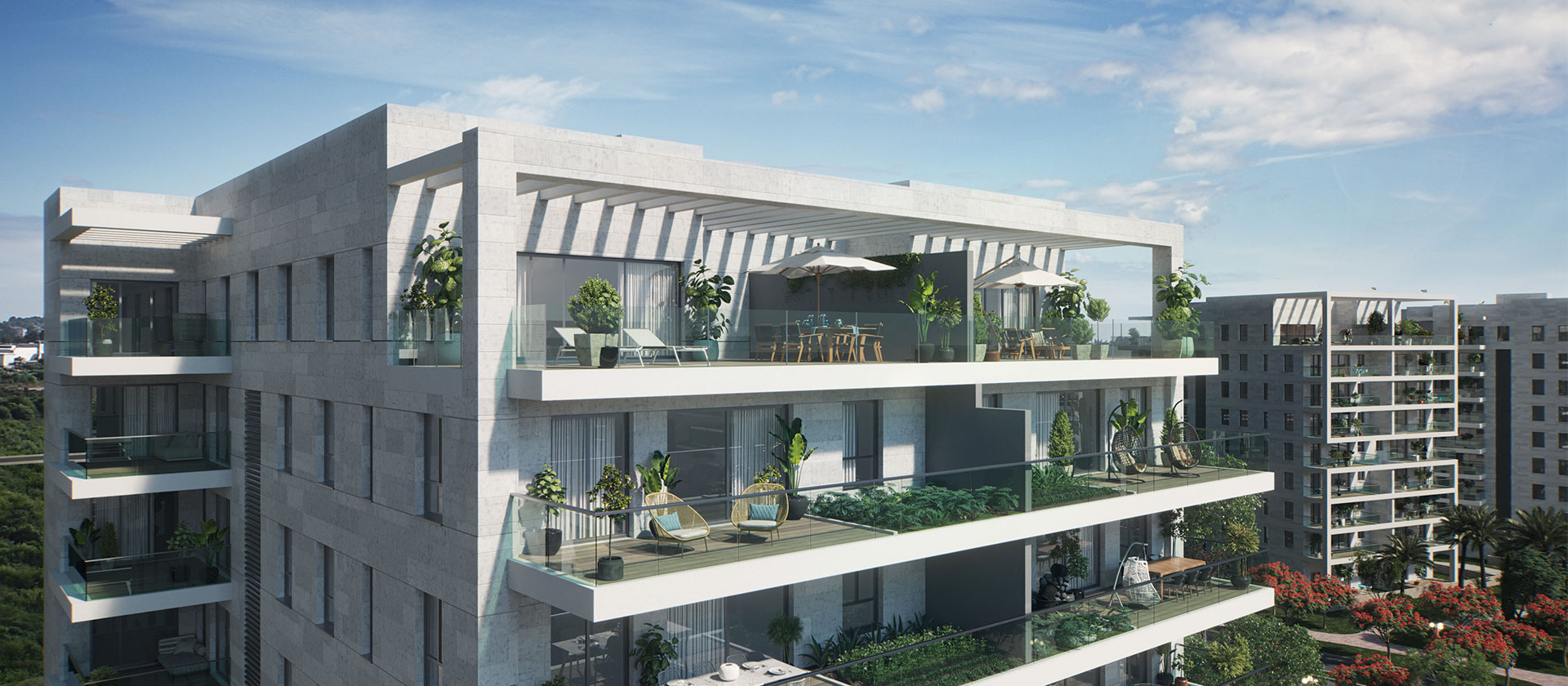 פנינת אכזיב – פרויקט מגורים מול הים בשכונת הים אכזיב בנהריה