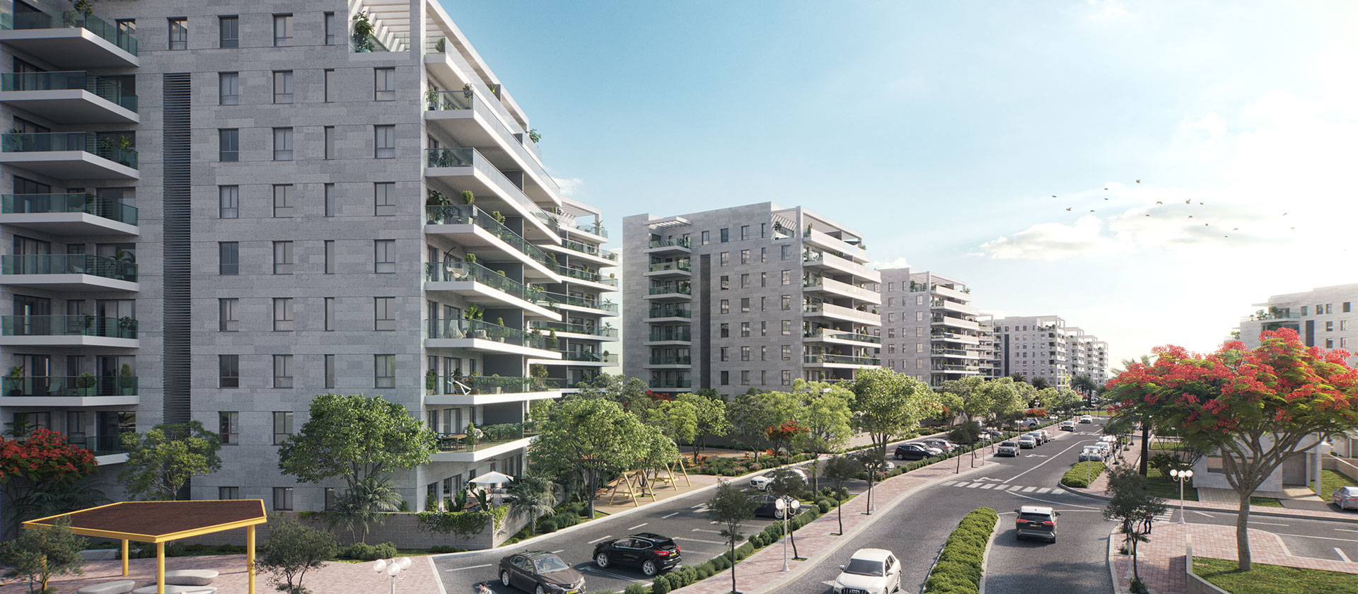 פנינת אכזיב – פרויקט מגורים מול הים בשכונת הים אכזיב בנהריה