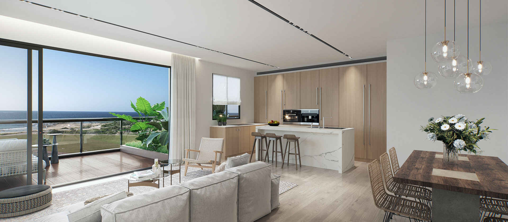 פנינת אכזיב – פרויקט מגורים מול הים בשכונת הים אכזיב בנהריה