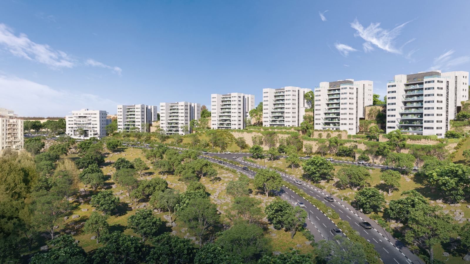 שובל ברכסים פרויקט מגורים שכונת הפרסה